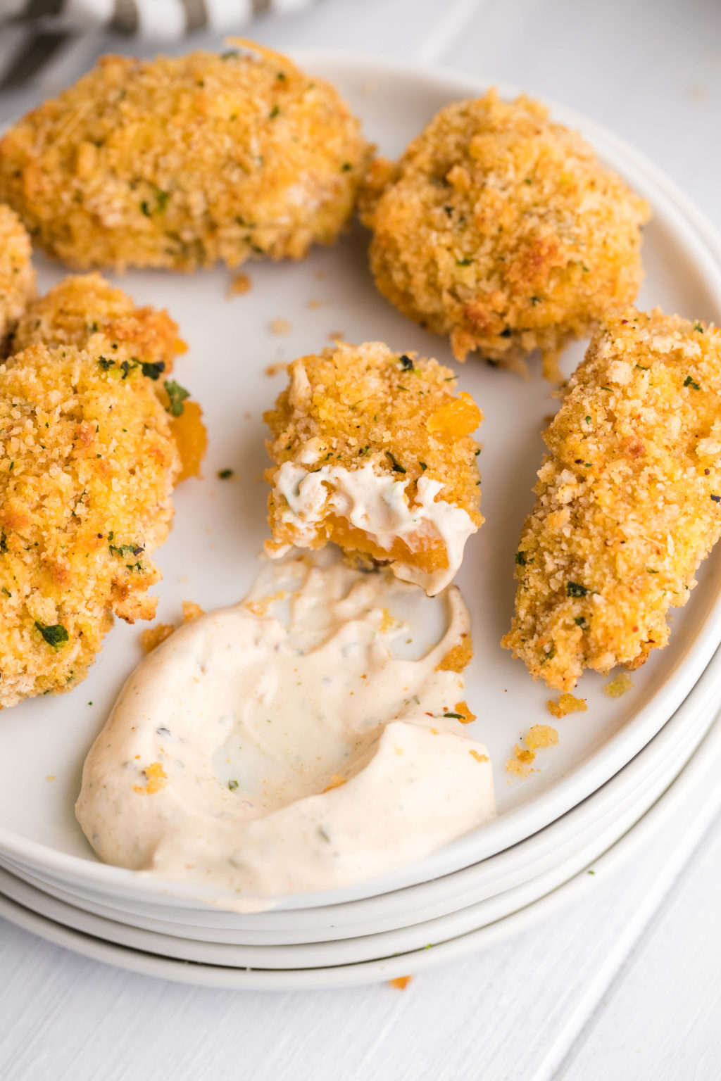 Air Fryer Keto Cheese Curds