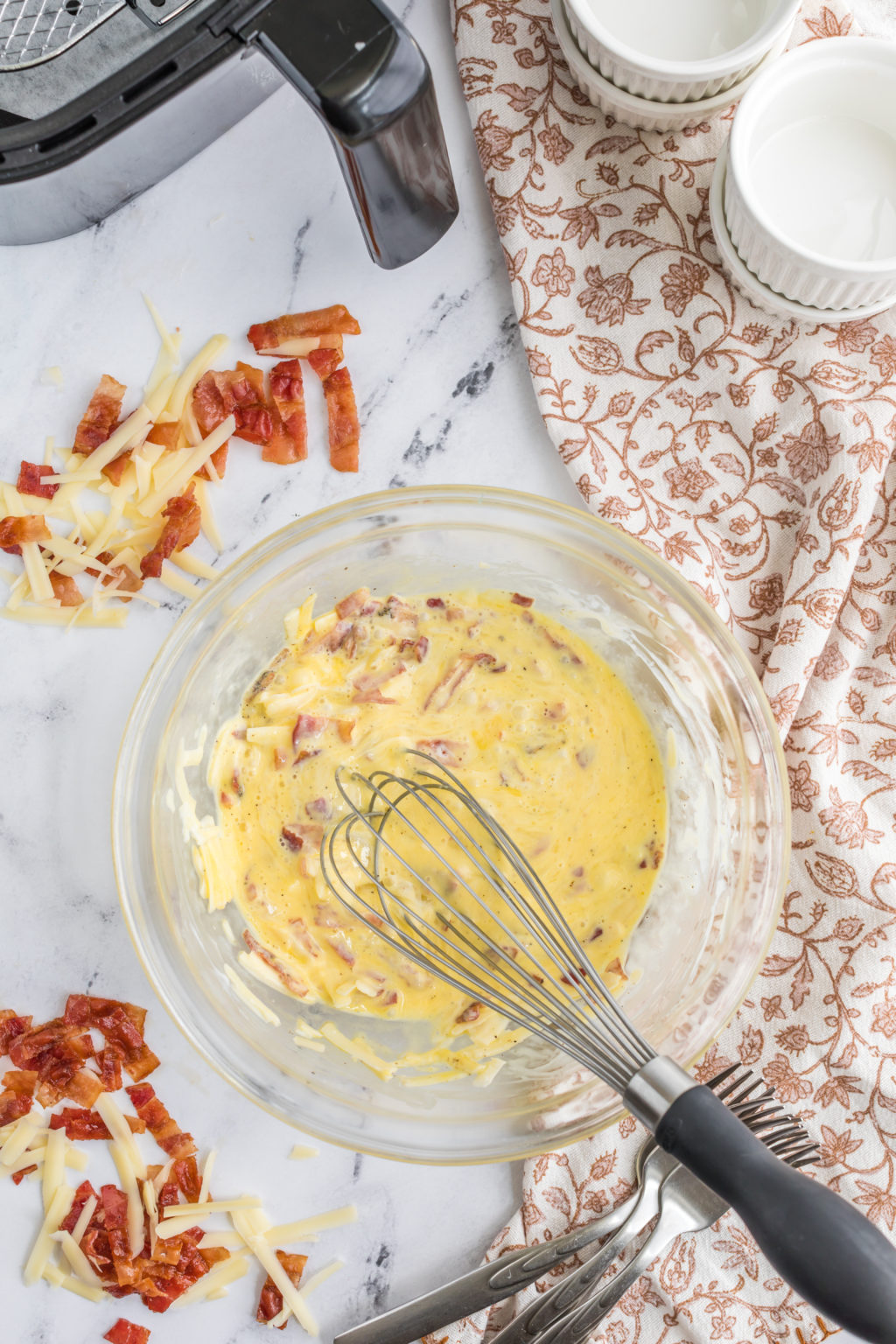 Air Fryer Keto Copycat Starbucks Egg Bites - airfryingketo.com