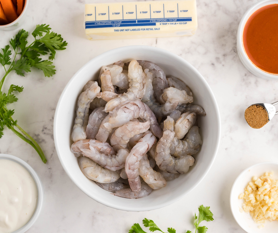 Ingredients Needed For Air Fryer Keto Buffalo Shrimp