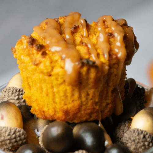 Air Fryer Keto Pumpkin Pie Muffins