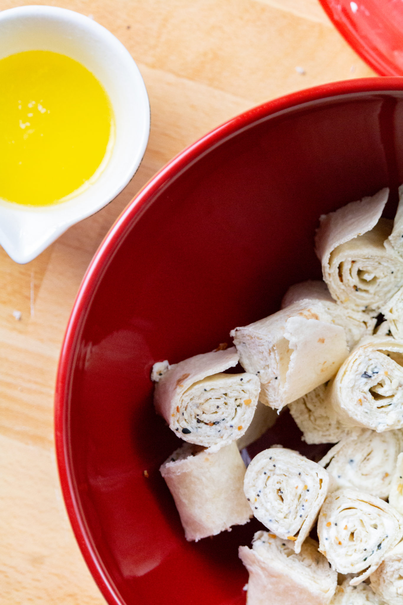 Air Fryer Keto Everything Bagel RollUps